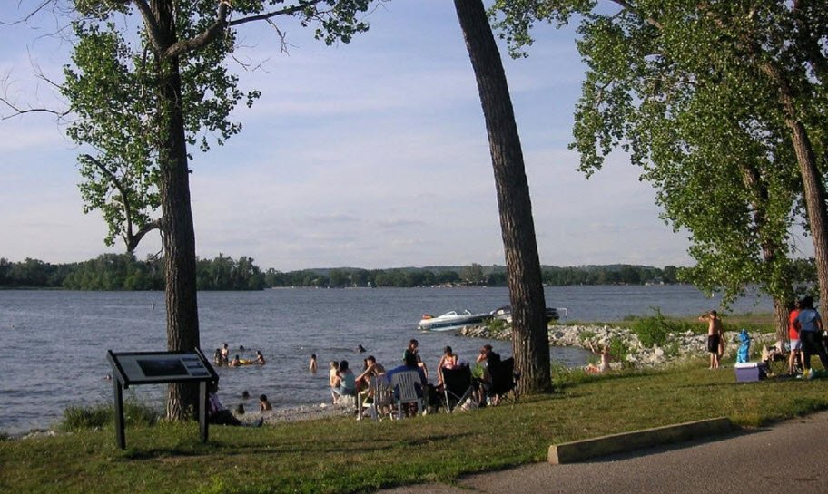 Lake Manawa State Park, Iowa, USA